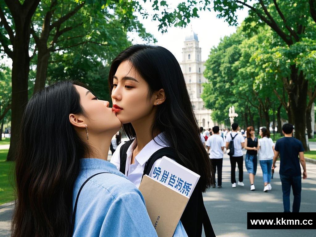 深情热吻中的淑雅与豁达