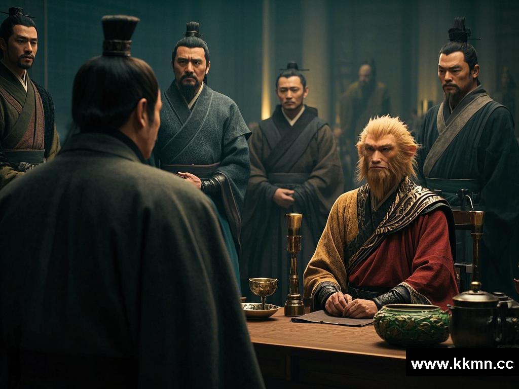 金蝉子与孙悟空的会面