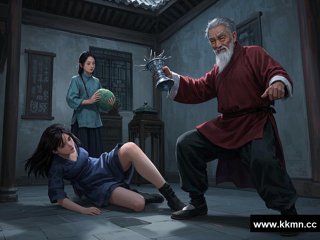 神秘瞎眼老头