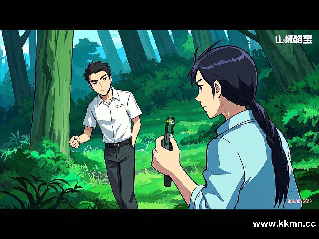 山林秘宝与情影交织