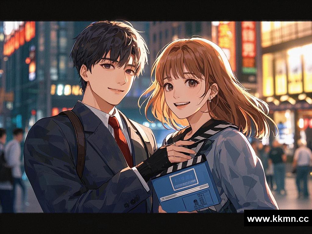 《光影交织中的奇妙邂逅》